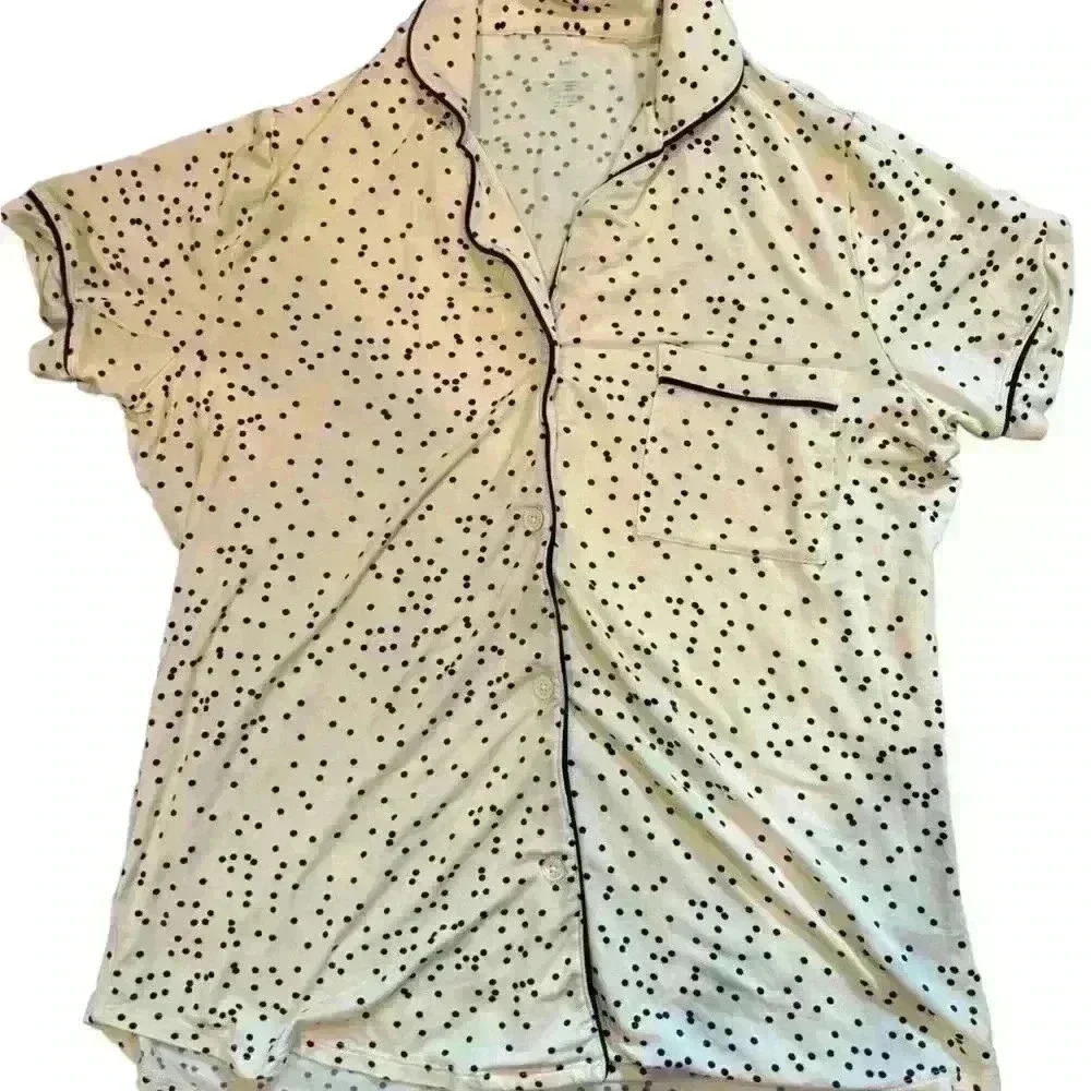 2/$30 Knix Short Sleeve Modal Sleep Top Relaxed Fit So Soft And Comfortable - Picture 5 of 5